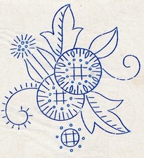 Vintage Embroidery Transfer