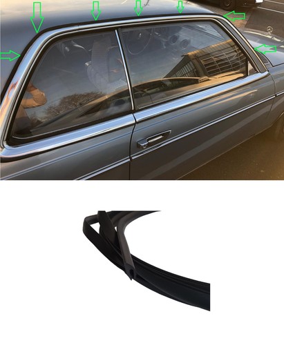 Cover rain strip rubber c - rubber, a-c