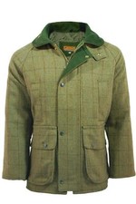 Men's Game Derby Light Tweed Jacket Waterproof Hunting Shooting Country Game