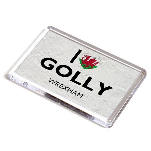 Fridge magnet love golly - i,