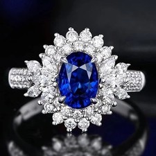 6.00Ct Oval Cut Natural