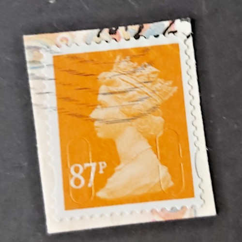 Security machin 87p - 87p, stamp