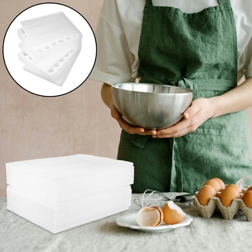 Set white foam crate - foam, pad