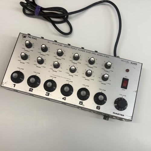 Tapco 6000 channel mixer - mixer, &