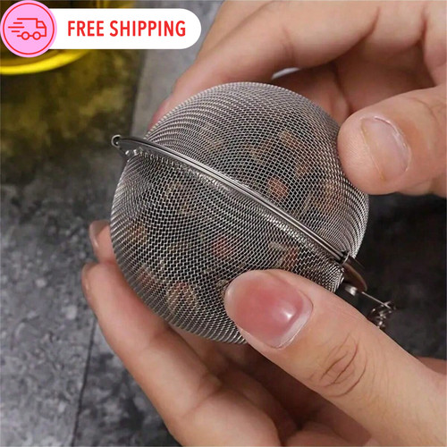 Tea strainer ball metal - tea,