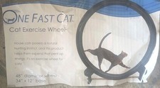 One Fast Cat Exercise Wheel