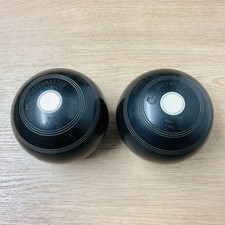 Greenmaster Pair of Crown Green Bowls A6937 Bias 2 Full 2lb 8oz Each