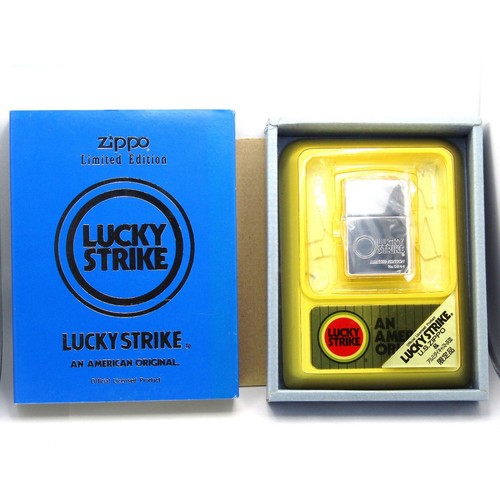 Lucky strike limited zippo - lucky, oil