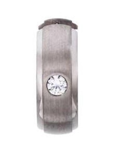 Mens titanium hinged huggie - hinged,
