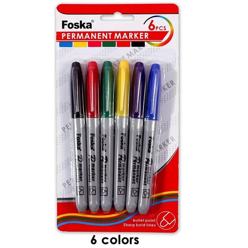 Foska permanent markers - markers, –