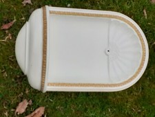 Plaster wall Niche white with