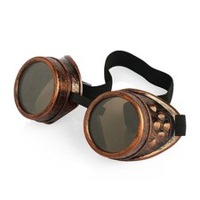 Steampunk goggles bronze - goggles,