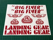 BIG FLYER BMX Stickers DECALS