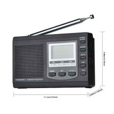 VBESTLIFE Mini Radios FM/MW/SW