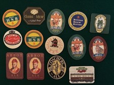 UK Brewery Beer Mat Collection