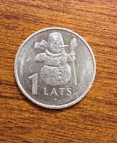 Latvia 2007 snowman 1 - 2007, lats