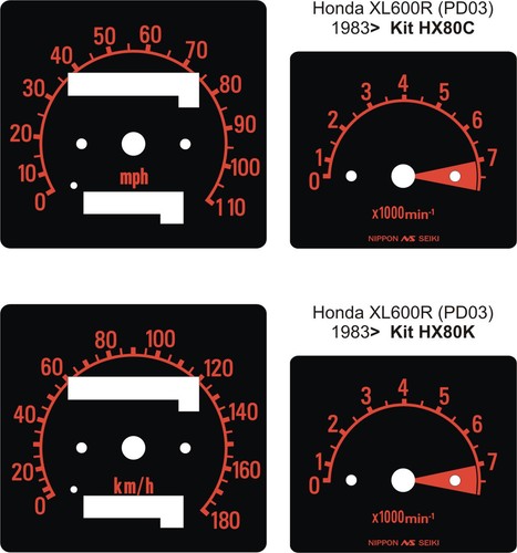 Honda xl600r pd03 pd04 - xl600r,