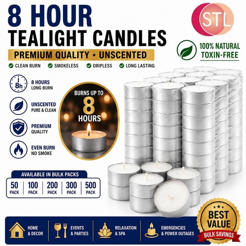 Tea night lights candles - night,