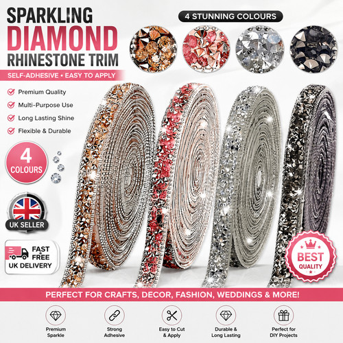 Self adhesive rhinestone - self,