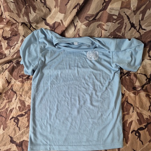Blue shirt self wicking - blue,