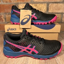 Asics Field Ultimate FF Women’s Black/Pink Hockey Shoes Uk 5 Us 7 Eu 38