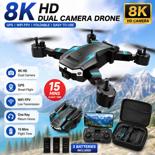 Drone dual camera wifi - 8k,