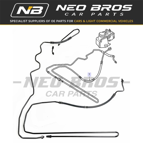 Oeq power steering pipe - oeq, hose