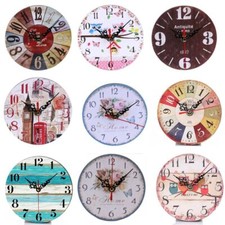 Wooden MDF Wall Clock Covered