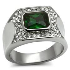Men’s Emerald Green Signet