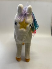 Vintage 12”  STARLITE PONY RAINBOW BRITE Horse soft toy Hallmark Mattel 1983 (2)