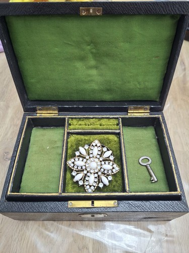 Antique edwardian leatherbound - edwardian,