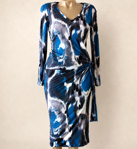 Damsel dress jersey midi - a,