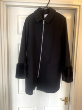 BLACK VELVET AND FUR FORMAL