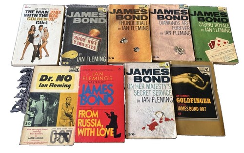 Vintage james bond paperback - vintage,