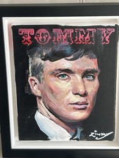 ZINSKY (CONTEMPORARY) 'TOMMY', A PORTRAIT OF CILLIAN MURPHY