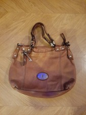 Lovely FOSSIL HANDBAG. tan/brown In Colour. Top Quality Leather.