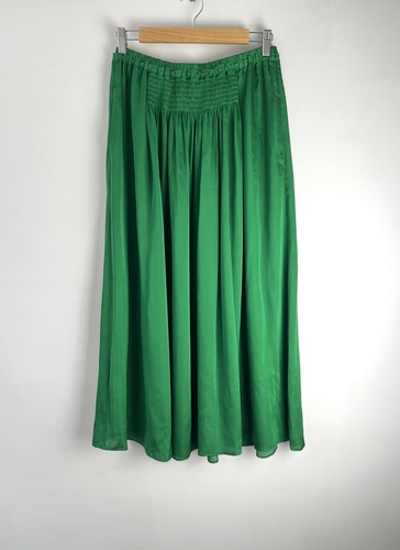 Whistles emerald green silky