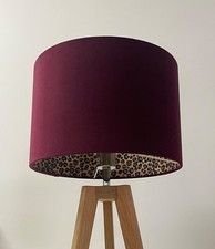 Lampshade Burgundy Velvet