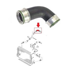 Intercooler Pipe Turbo Hose For Vw Golf Mk5 Passat B6 Touran 2.0 Tdi 1T0145790D