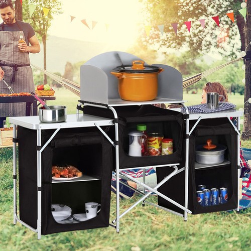 Camping kitchen cook table - kitchen,