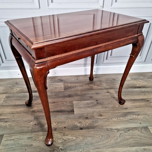 Vintage mahogany side table - vintage,