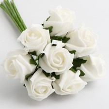 SMALL 3CM FOAM ROSES - Bunch