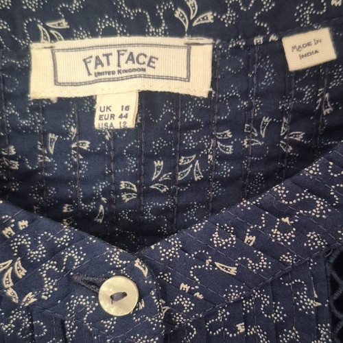 Fat face women blue - fat, white
