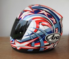 Arai RX7 Corsa Helmet Colin Edwards Replica Size L.