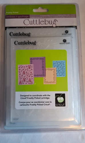 Cricut cuttlebug die pack - die,