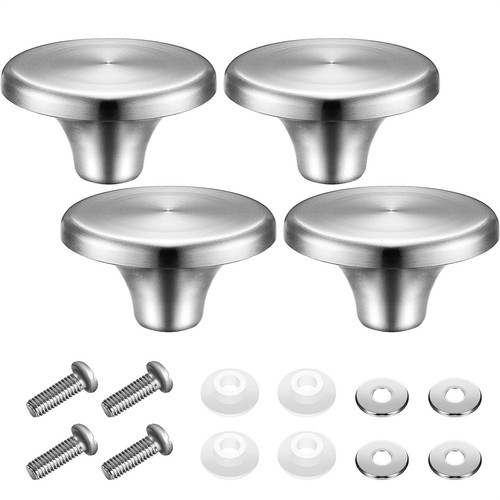 Oven knob stainless - oven, steel