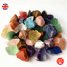 Large Mixed Rare Natural Crystal Gemstones Raw Rough Stones Assorted Varieties