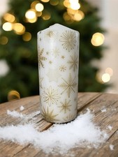 The Hand Decoupaged White Wax