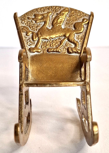 Vintage solid brass - vintage, miniature