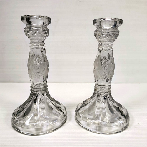 Vintage art deco - pressed, glass